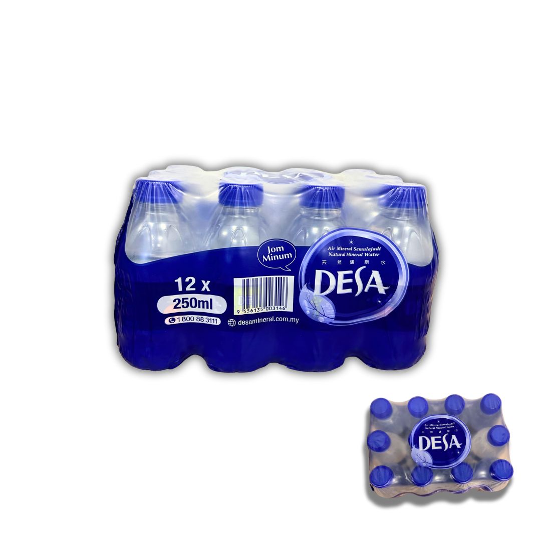 Desa Natural Mineral Water 12x250ml